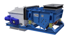 A 3D render of a GK Cyrus Mill Feeder